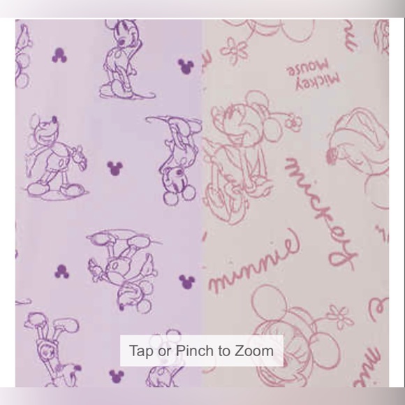 Disney 2 pack Sleep Dress Nightgown Pajamas Mickey and Minnie Mouse - Picture 4 of 7